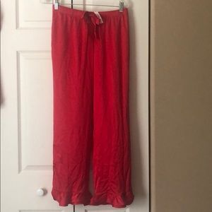 Victoria’s Secret silk pajama pants